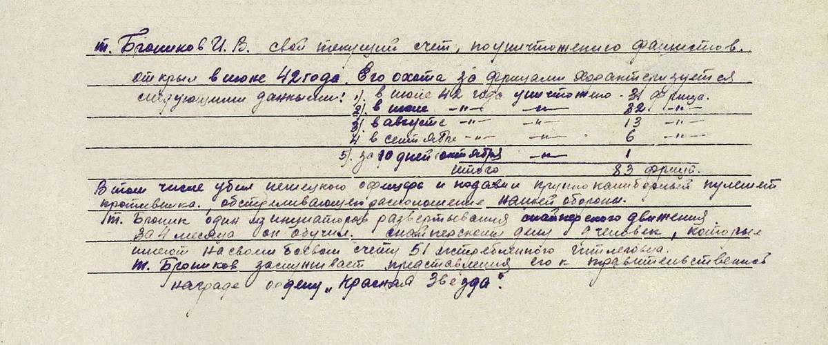 Бронников Иван Васильевич — документ 1