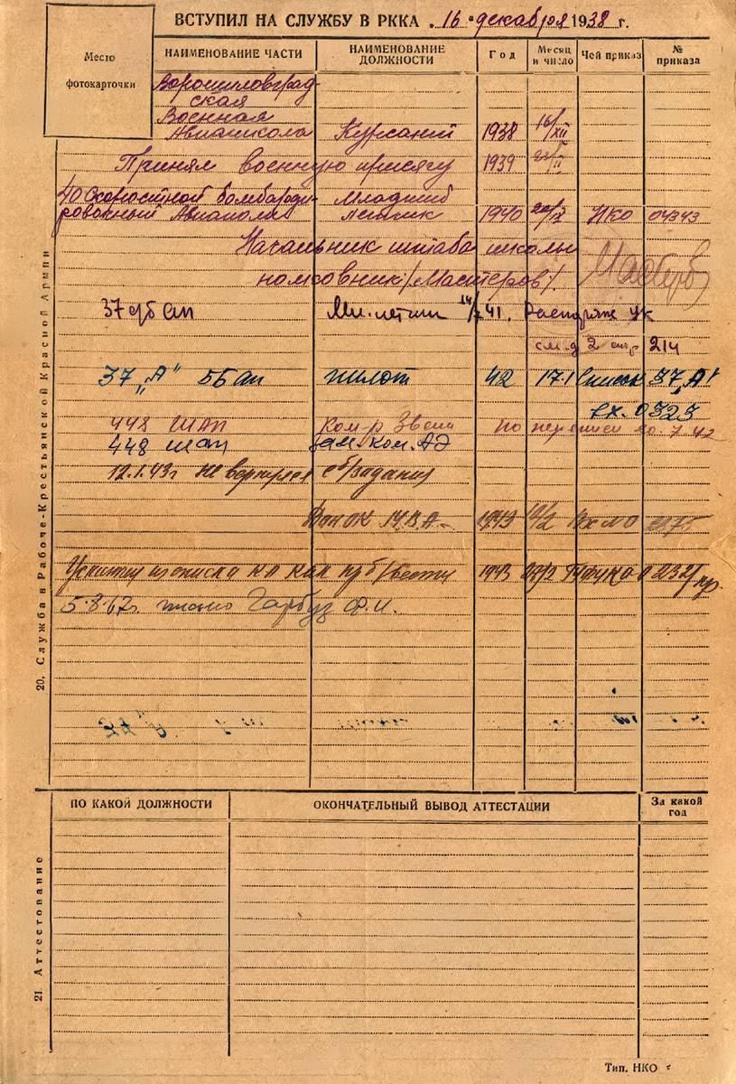 Гарбуз Александр Иванович — документ 4