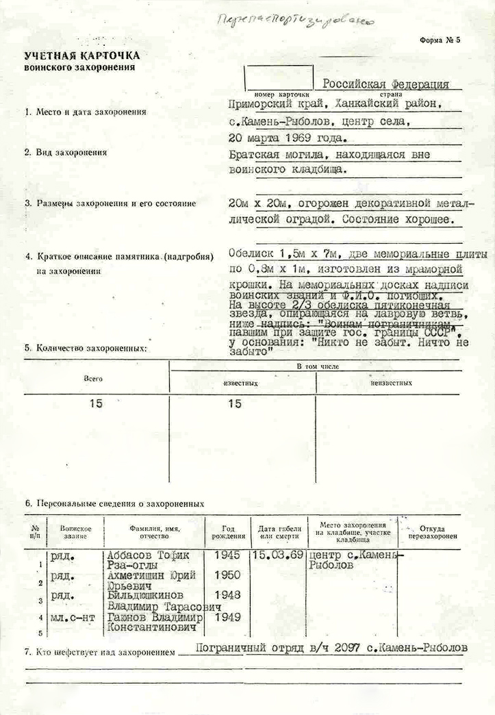 Головин Борис Александрович — документ 1
