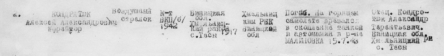 Кондратюк Алексей Александрович — документ 1
