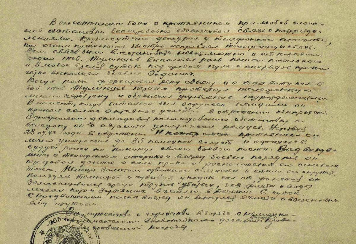 Тулинцев Александр Семенович — документ 1