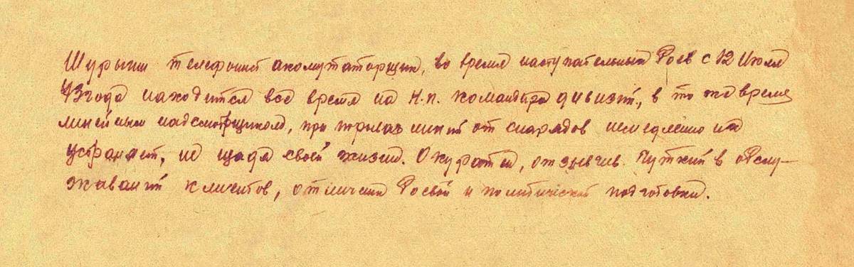 Шурыгин Илия Петрович — документ 1